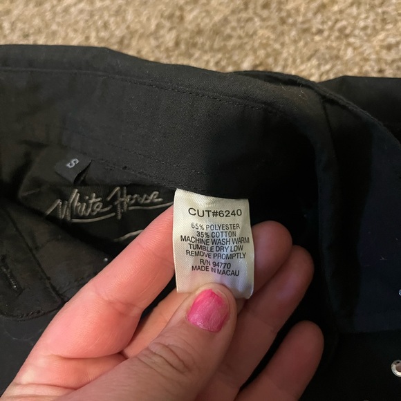 White Horse Button Up - Picture 3 of 5